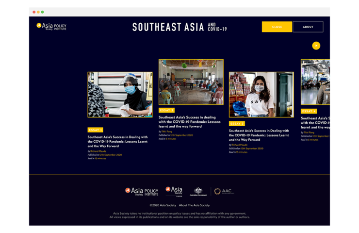 South East Asia and COVID-19 Report Feature Image